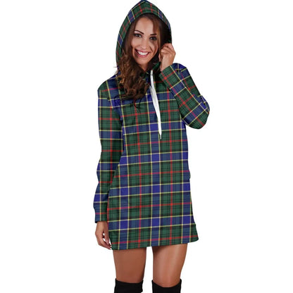 Ogilvie Hunting Modern Tartan Plaid Hoodie Dress