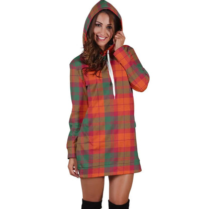 MacNab Ancient Tartan Plaid Hoodie Dress