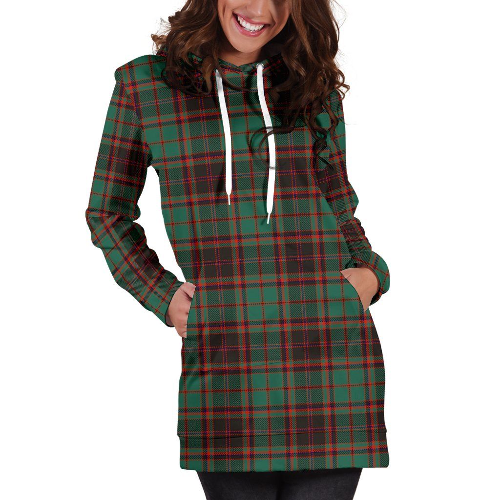 Buchan Ancient Tartan Plaid Hoodie Dress