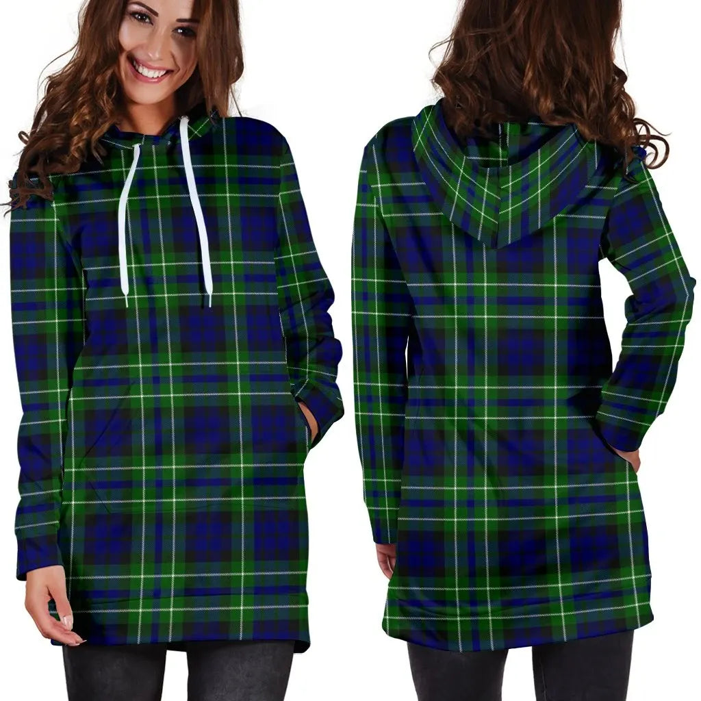 MacNeil of Colonsay Modern Tartan Plaid Hoodie Dress