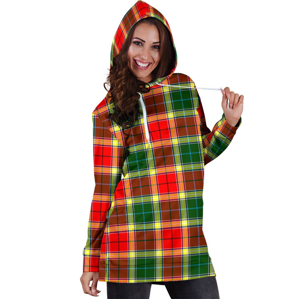 Gibbs Tartan Plaid Hoodie Dress