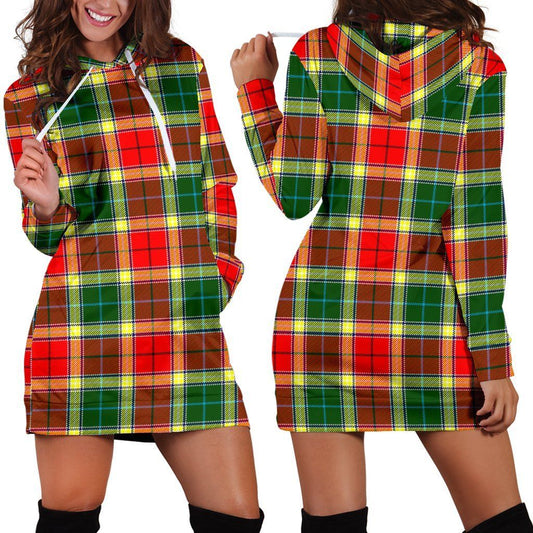 Gibbs Tartan Plaid Hoodie Dress