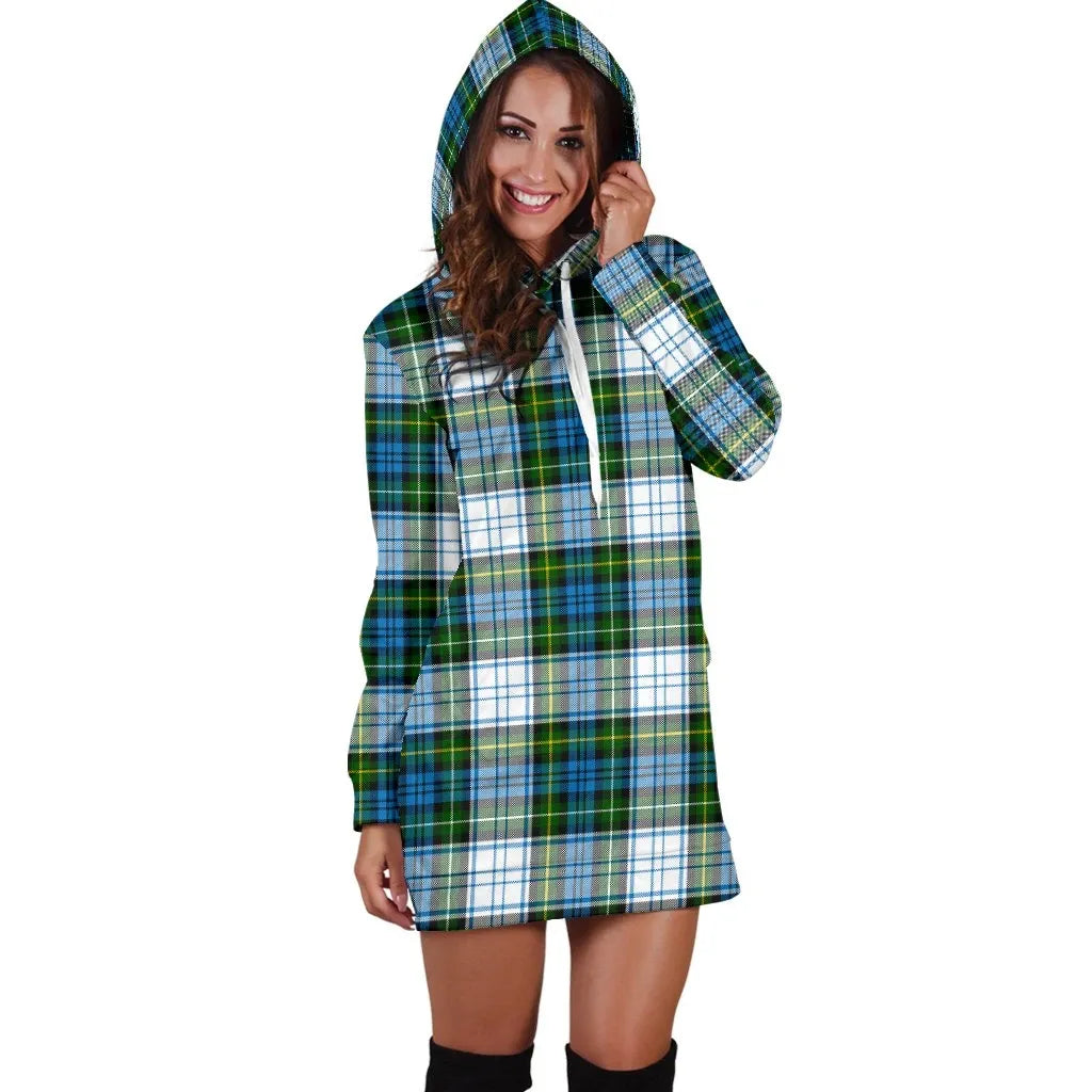 Campbell Dress Tartan Plaid Hoodie Dress