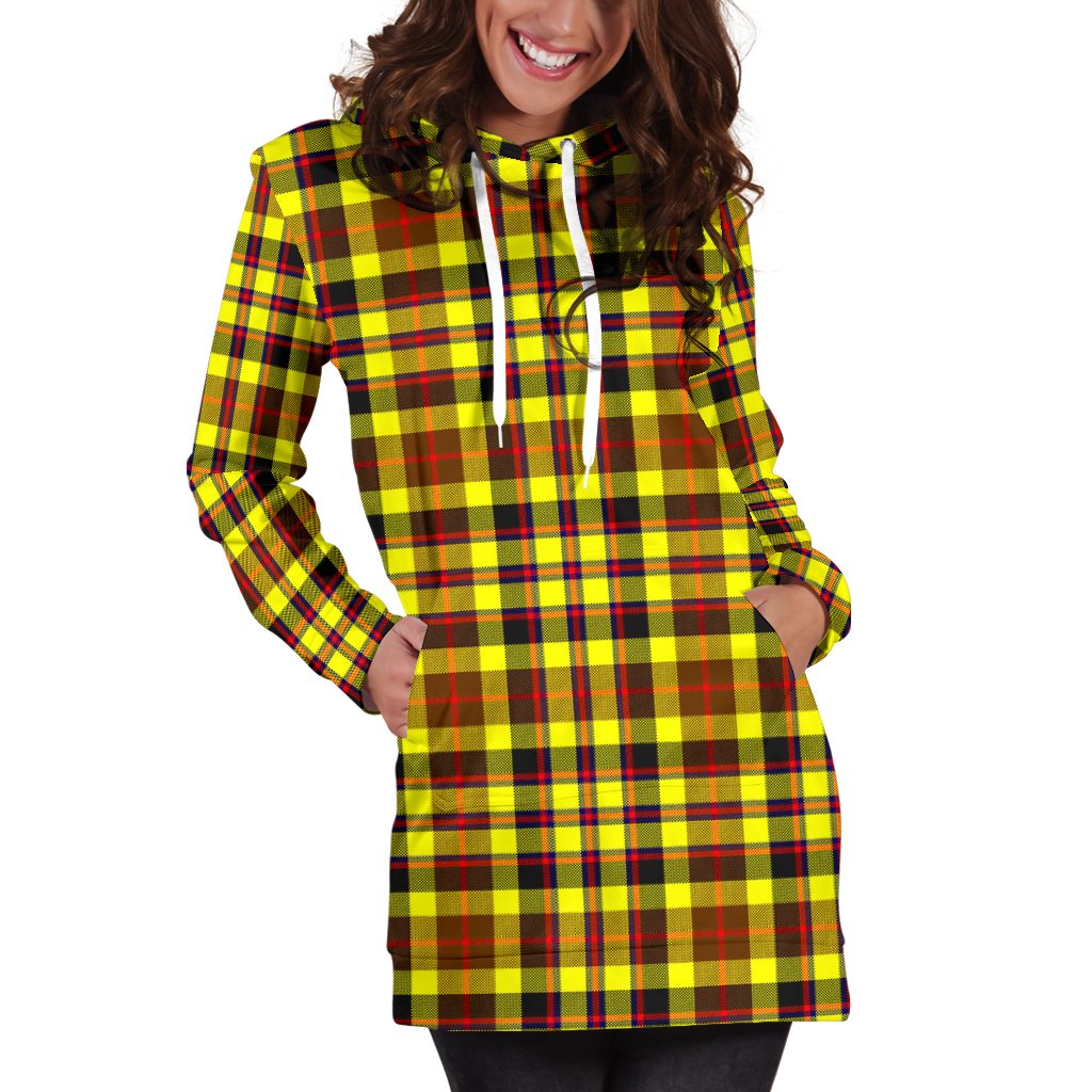 Jardine Tartan Plaid Hoodie Dress