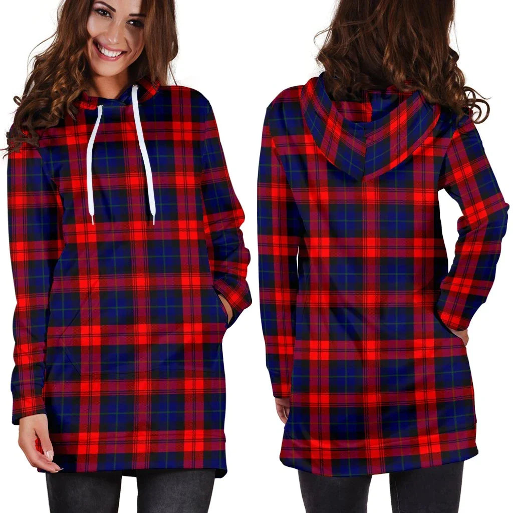 MacLachlan Modern Tartan Plaid Hoodie Dress