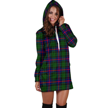 Morrison Modern Tartan Plaid Hoodie Dress