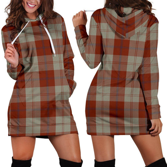 Davidson Dress Dancers Tartan Plaid Hoodie Dress