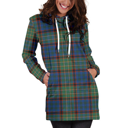 Nicolson Hunting Ancient Tartan Plaid Hoodie Dress