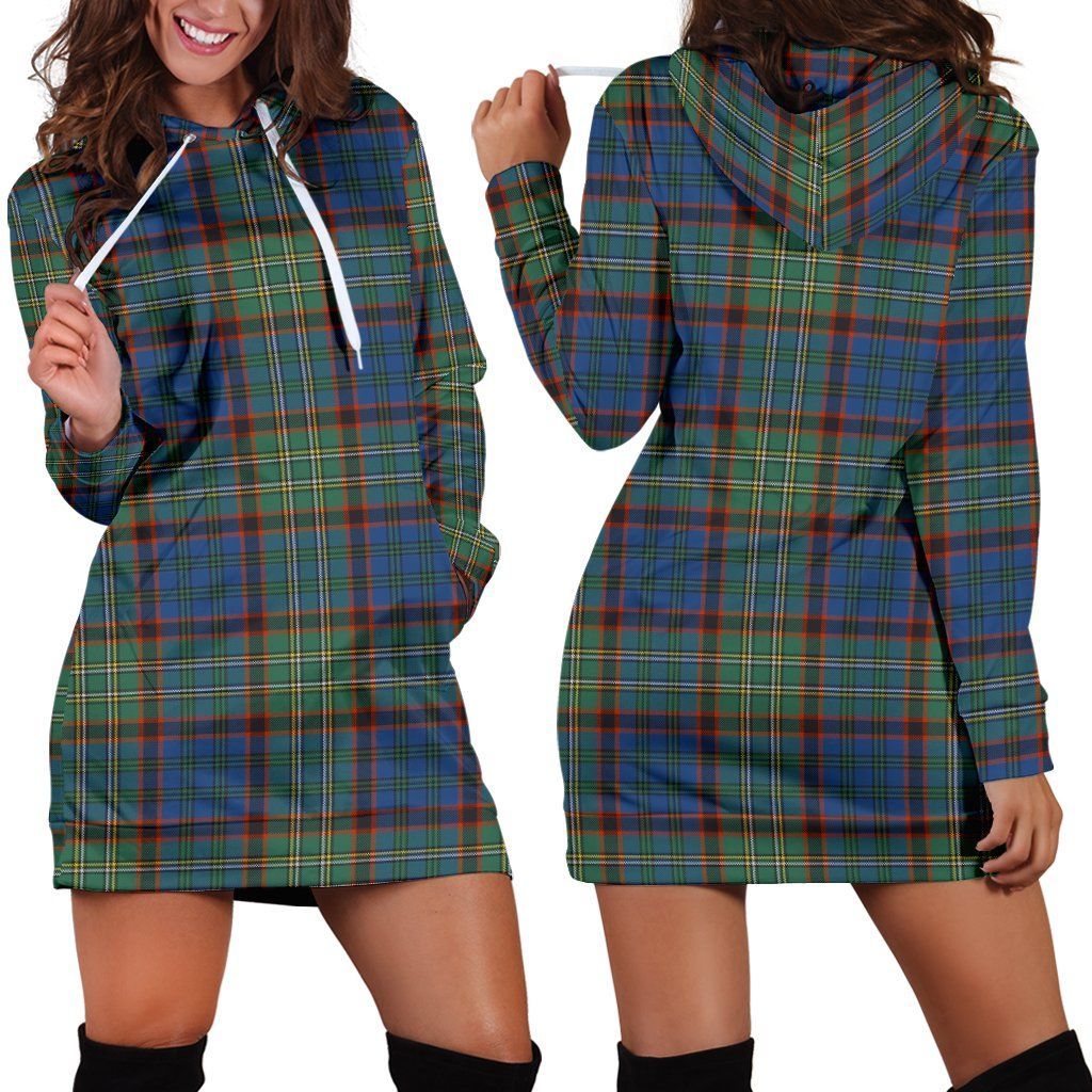 Nicolson Hunting Ancient Tartan Plaid Hoodie Dress