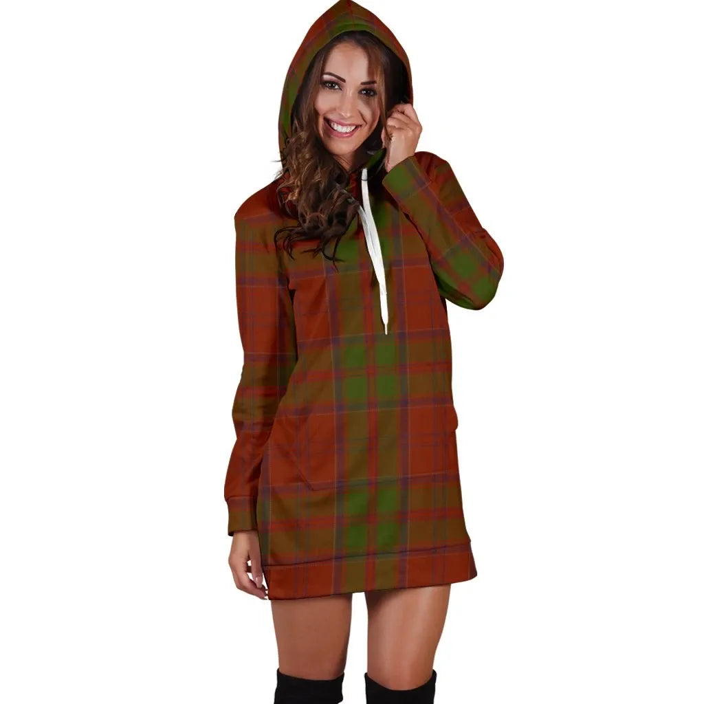 Drummond Clan Tartan Plaid Hoodie Dress