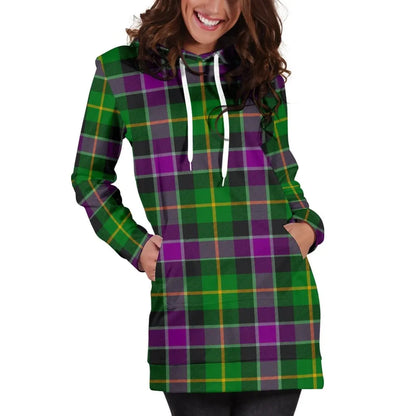 Selkirk Tartan Plaid Hoodie Dress