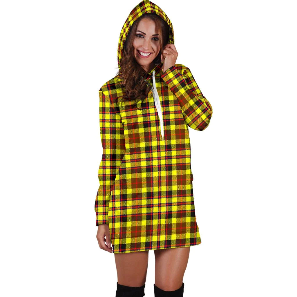 Jardine Tartan Plaid Hoodie Dress