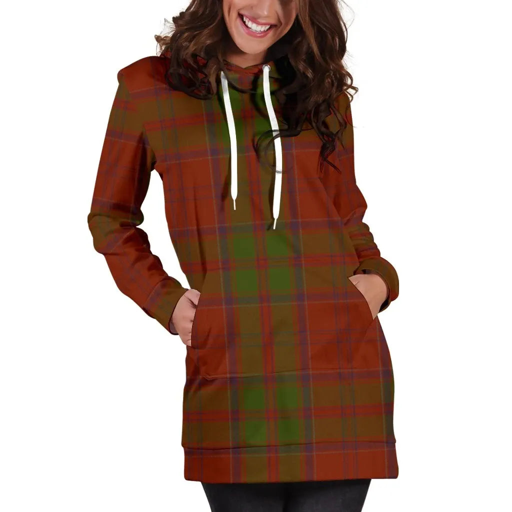 Drummond Clan Tartan Plaid Hoodie Dress