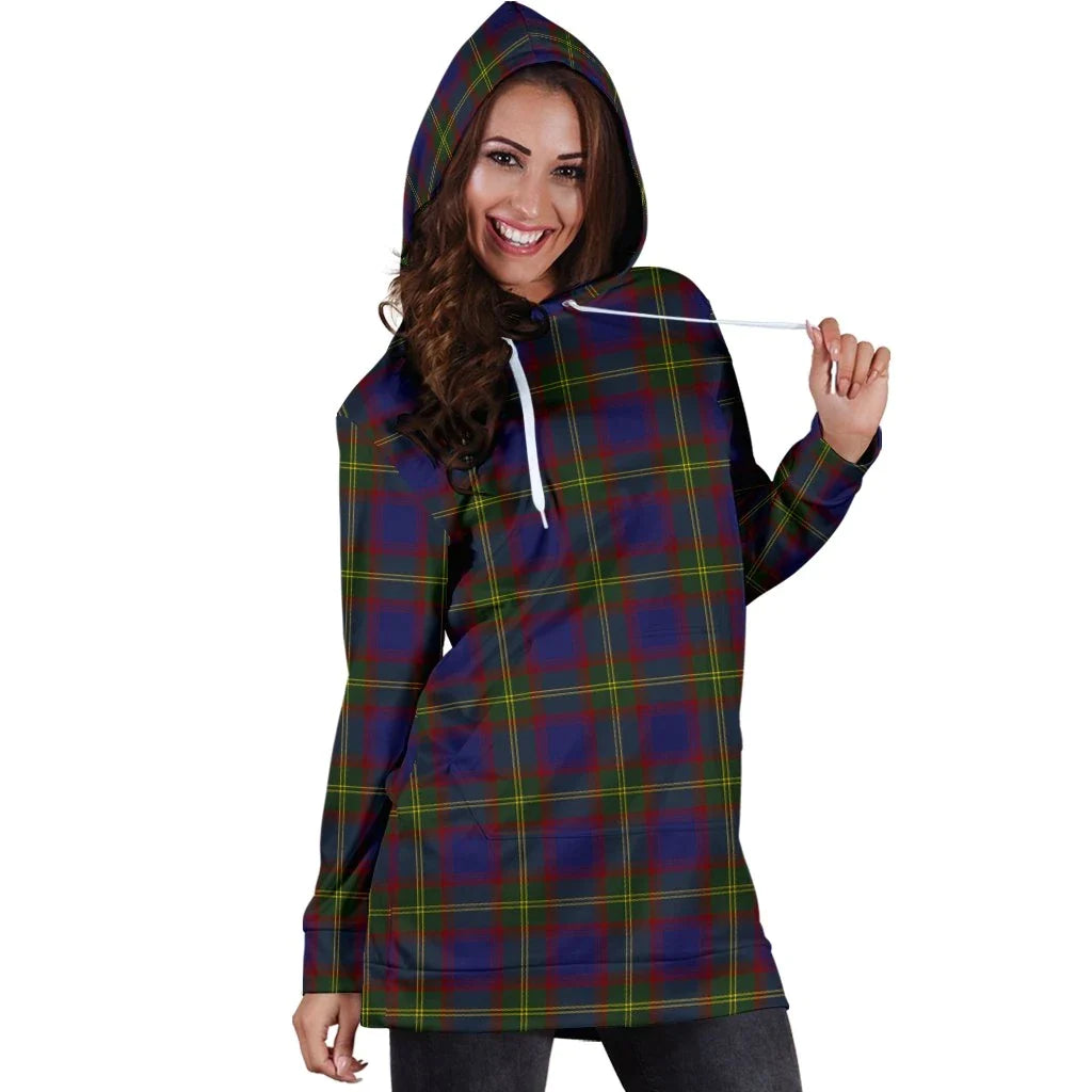 Durie Tartan Plaid Hoodie Dress