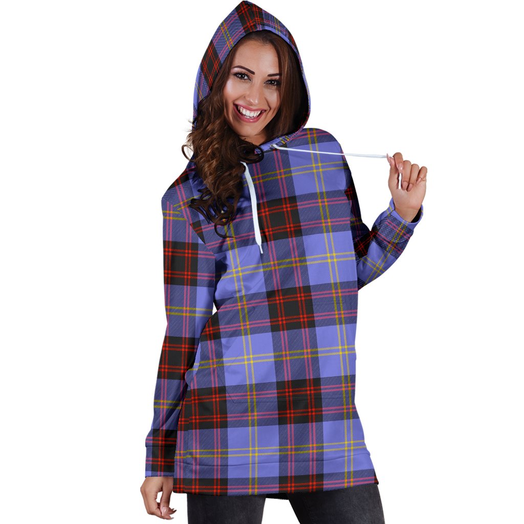 Rutherford Tartan Plaid Hoodie Dress