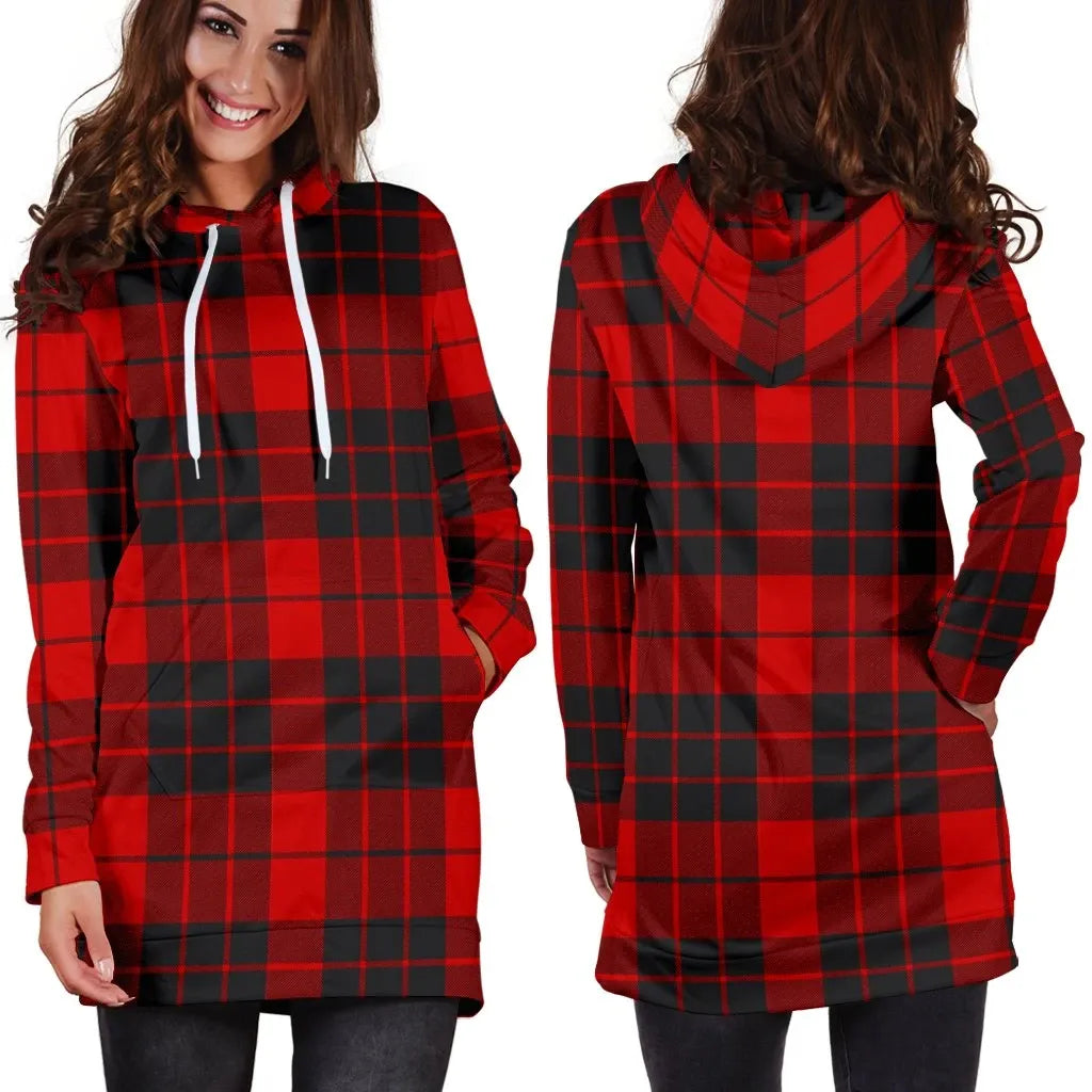 MacLeod of Raasay Tartan Plaid Hoodie Dress