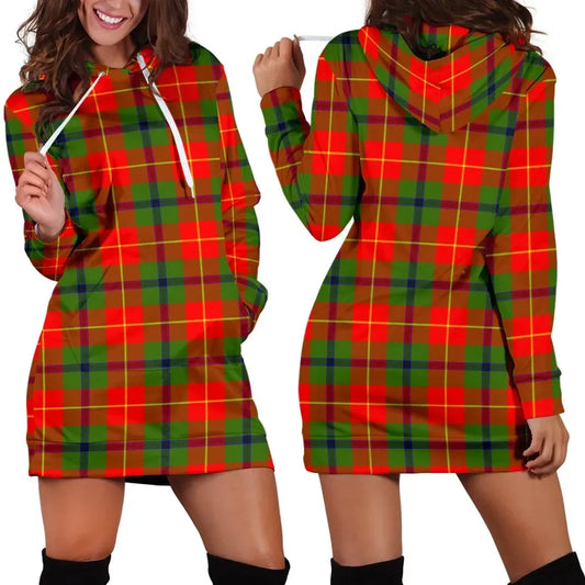 Turnbull Dress Tartan Plaid Hoodie Dress