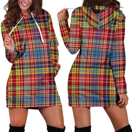 Ogilvie of Airlie Ancient Tartan Plaid Hoodie Dress