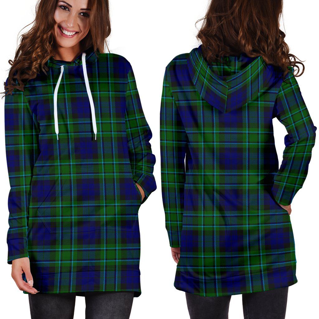 MacCallum Modern Tartan Plaid Hoodie Dress