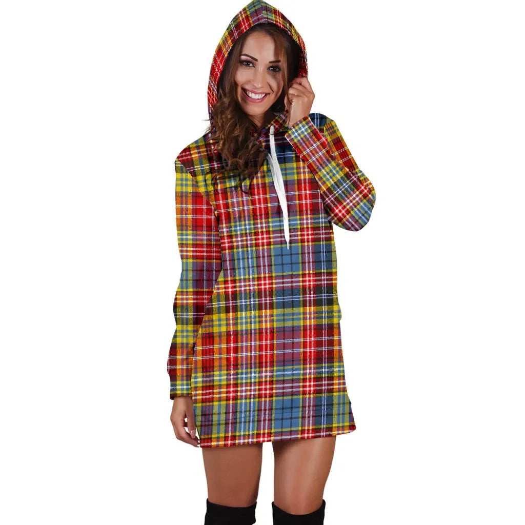 Ogilvie of Airlie Ancient Tartan Plaid Hoodie Dress