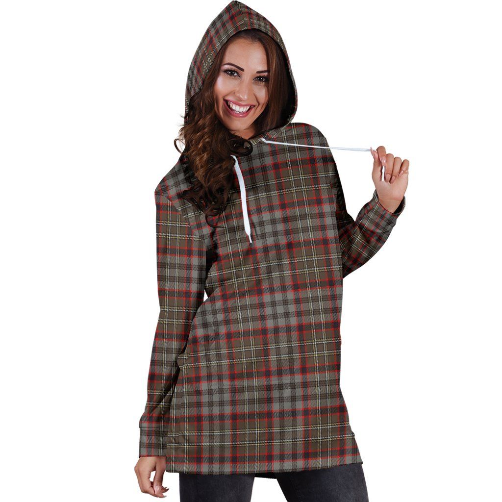 Nicolson Hunting Weathered Tartan Plaid Hoodie Dress