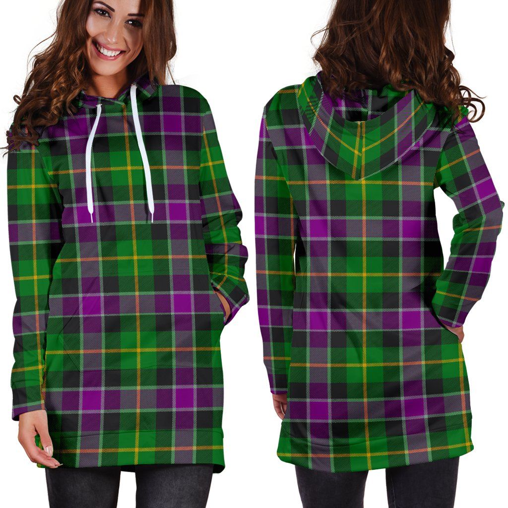 Selkirk Tartan Plaid Hoodie Dress