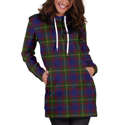 Durie Tartan Plaid Hoodie Dress