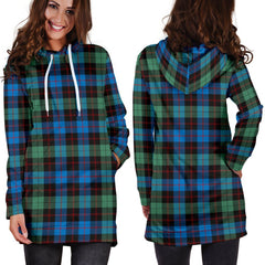 Guthrie Ancient Tartan Plaid Hoodie Dress