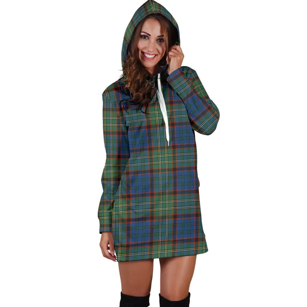 Nicolson Hunting Ancient Tartan Plaid Hoodie Dress