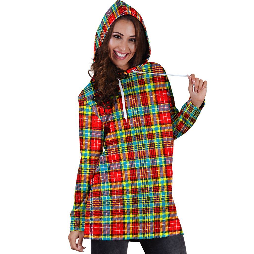 Ogilvie Tartan Plaid Hoodie Dress