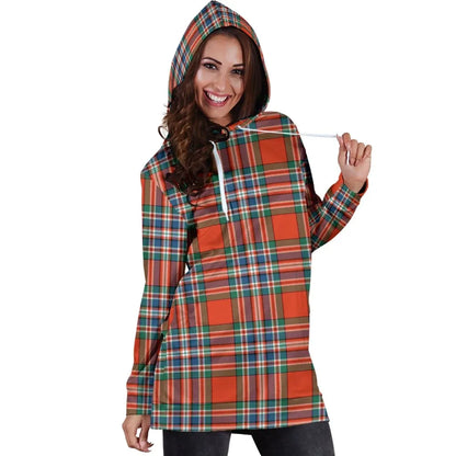 MacFarlane Ancient Tartan Plaid Hoodie Dress