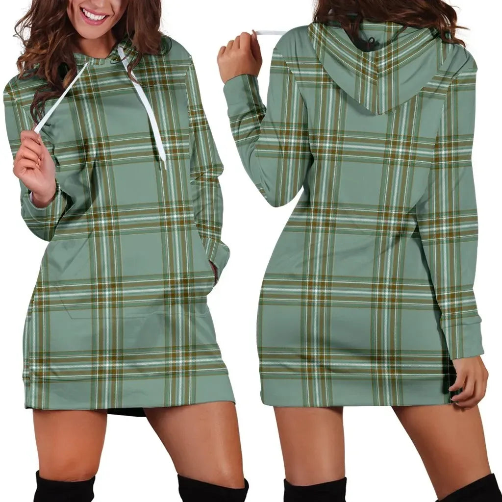 Kelly Dress Tartan Plaid Hoodie Dress