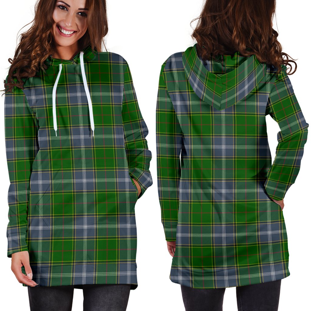 Pringle Tartan Plaid Hoodie Dress