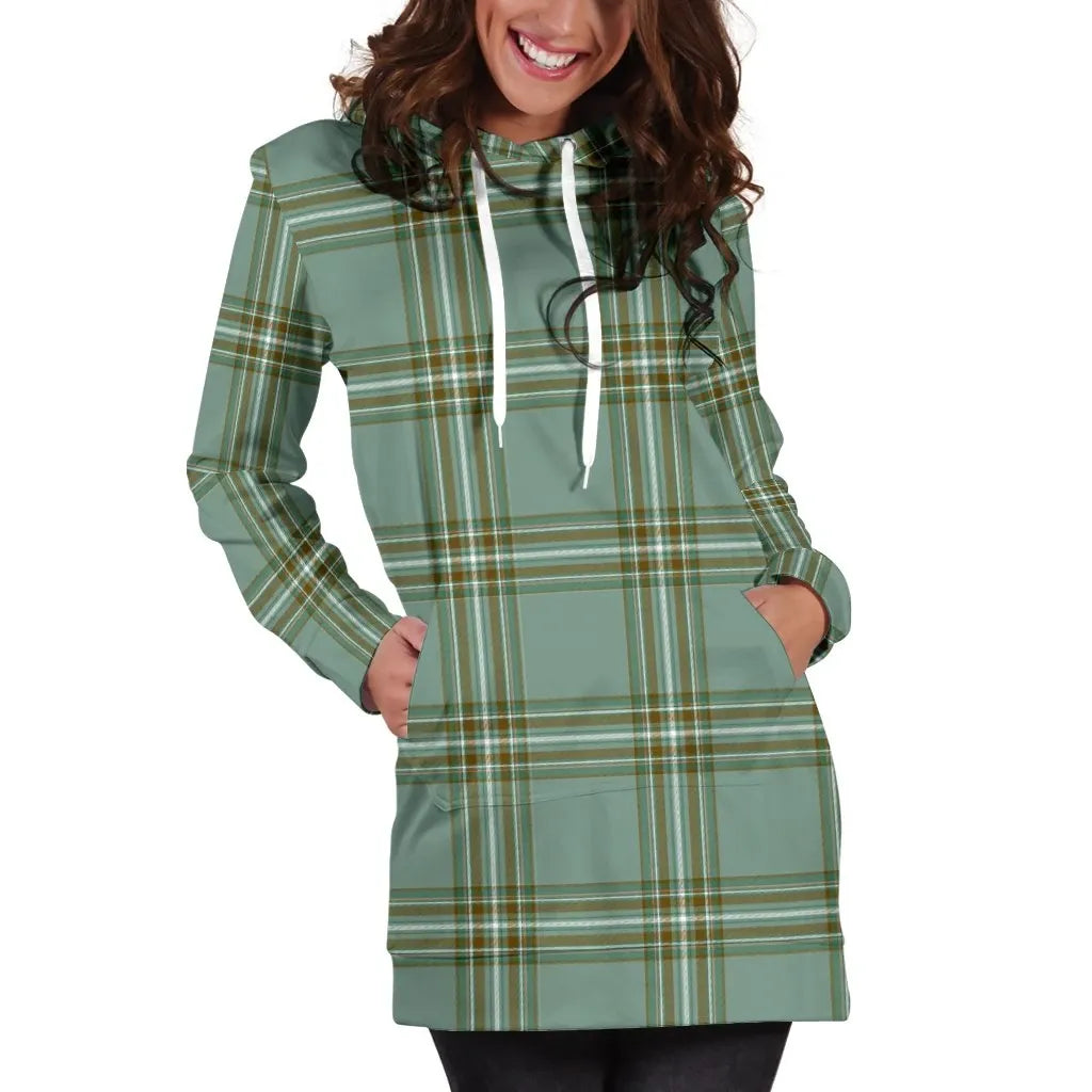 Kelly Dress Tartan Plaid Hoodie Dress