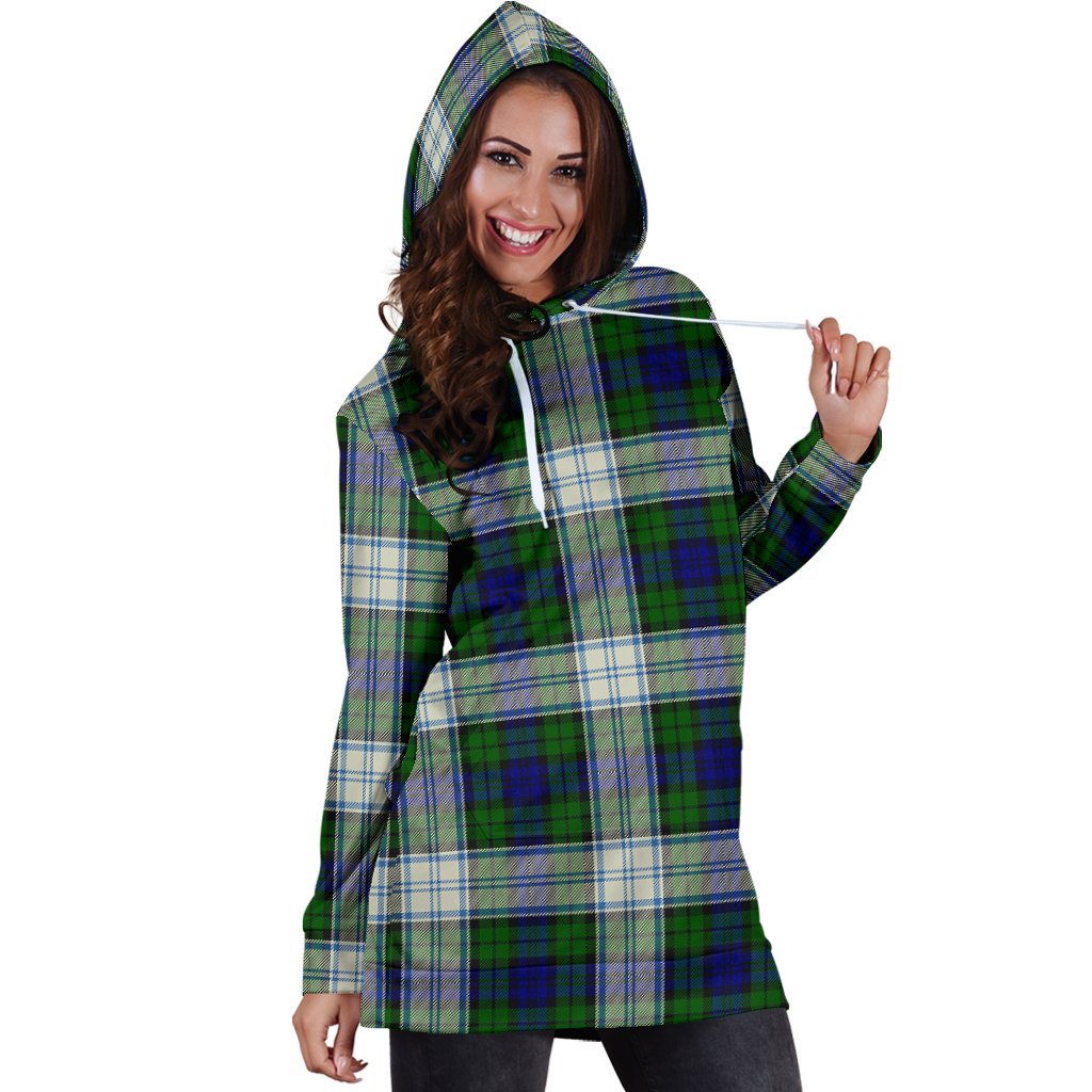 Blackwatch Dress Modern Tartan Plaid Hoodie Dress