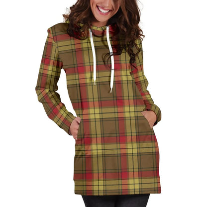 MacMillan Old Weathered Tartan Plaid Hoodie Dress