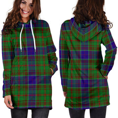 Adam Tartan Plaid Hoodie Dress