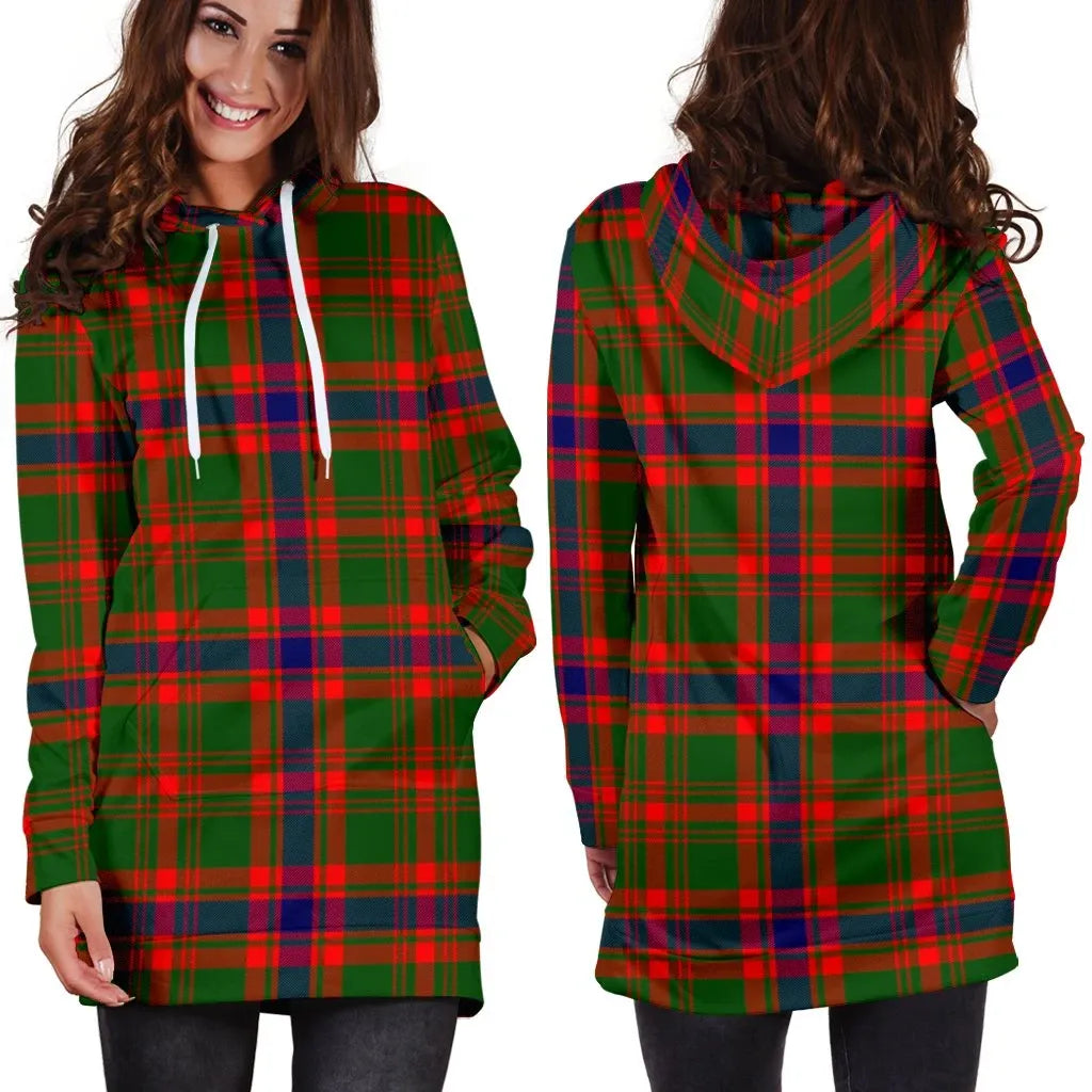 Nithsdale District Tartan Plaid Hoodie Dress