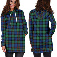 Fletcher Ancient Tartan Plaid Hoodie Dress