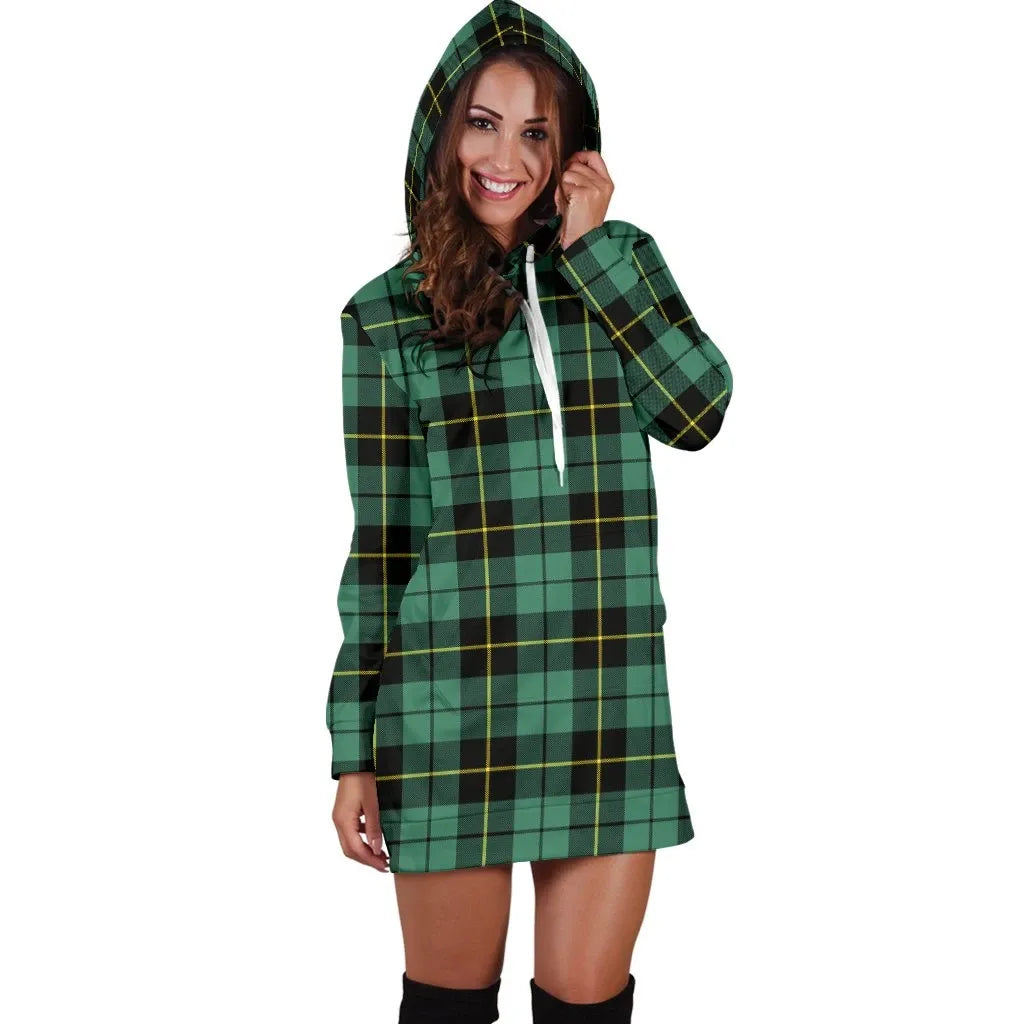 Wallace Hunting Ancient Tartan Plaid Hoodie Dress