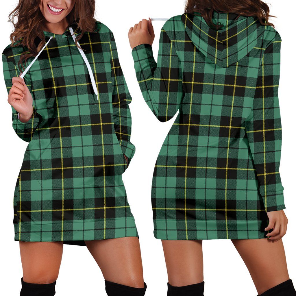 Wallace Hunting Ancient Tartan Plaid Hoodie Dress