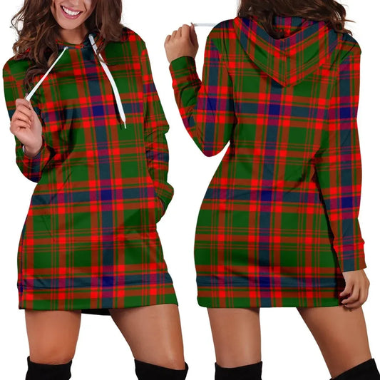 Nithsdale District Tartan Plaid Hoodie Dress