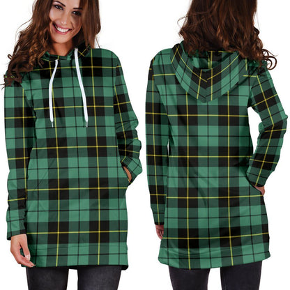 Wallace Hunting Ancient Tartan Plaid Hoodie Dress