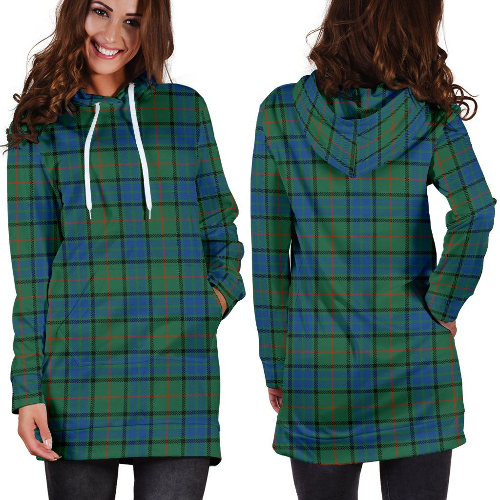 Lauder Tartan Plaid Hoodie Dress