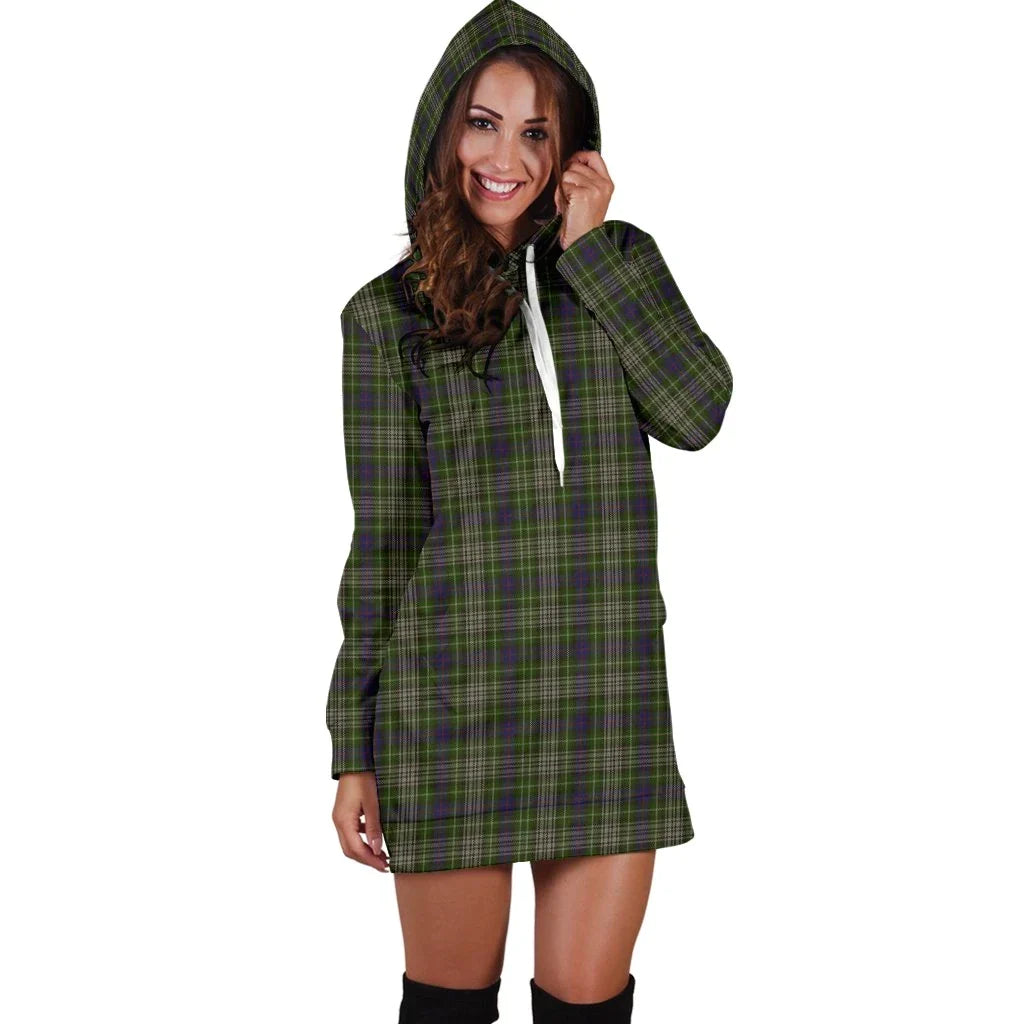 Davidson Tulloch Dress Tartan Plaid Hoodie Dress