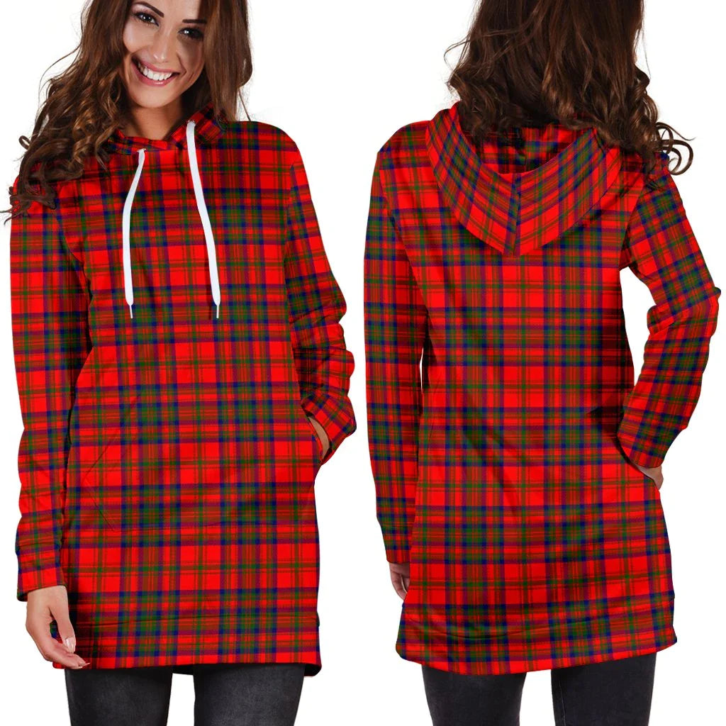 Matheson Modern Tartan Plaid Hoodie Dress