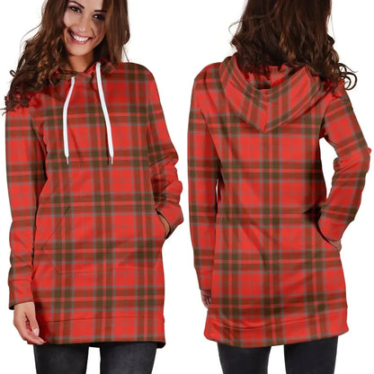 Grant Weathered Tartan Plaid Hoodie Dress