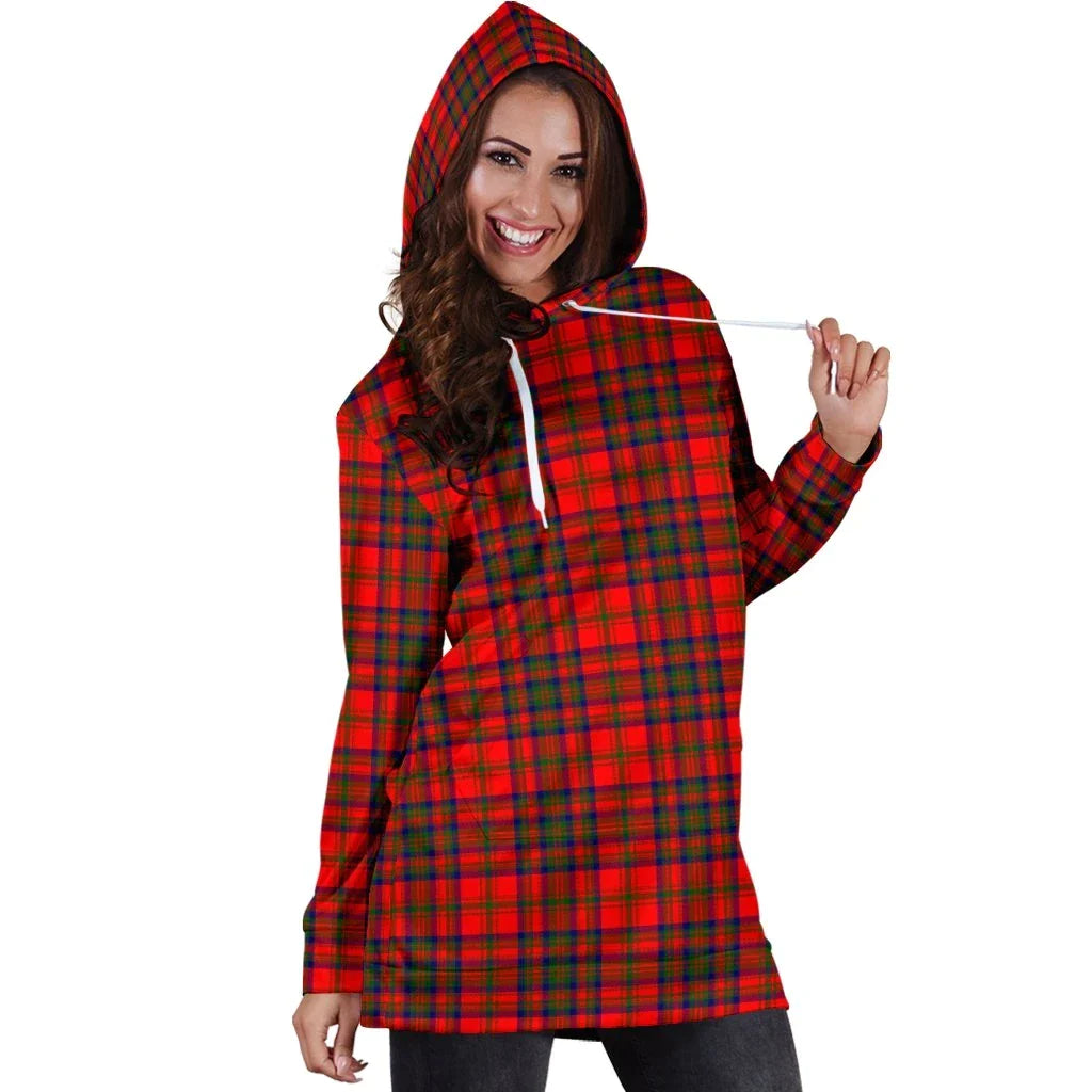 Matheson Modern Tartan Plaid Hoodie Dress