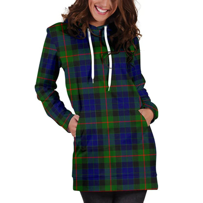 Gunn Modern Tartan Plaid Hoodie Dress