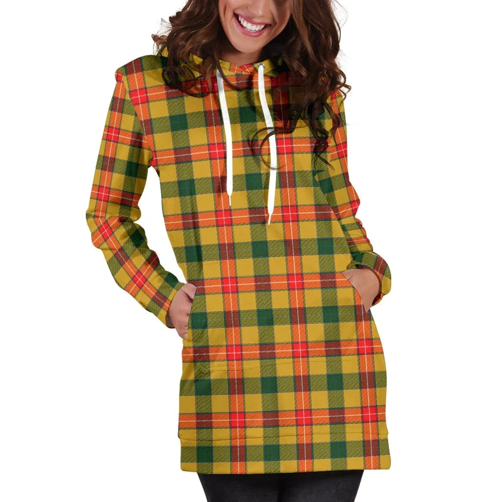 Baxter Tartan Plaid Hoodie Dress